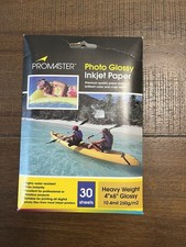 ProMaster Heavyweight Glossy Photo Paper 4x6 30 Sheets Inkjet New Unused picture