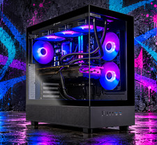 iBuyPower ARGB Gaming Desktop 8th Computer PC 32GB RAM 4TB SSD W11 Custom Build picture