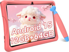 Tabwee T10 2026 Kids Tablet 10 Inch, Latest Android 15 Tablet Kids 6-12 12GB RAM picture