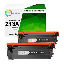 2Pk TCT Premium 213A Black for Compatible HP 5700dn 6700 Toner Cartridge picture