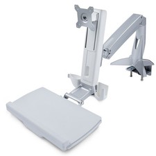 StarTech Sit-Stand Monitor Arm, Keyboard Tray, Desk Mount Sit-Stand Workstation picture