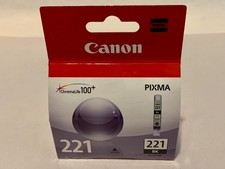 Canon 221 Black Ink Cartridge PIXMA Printers Genuine Standard Yield picture