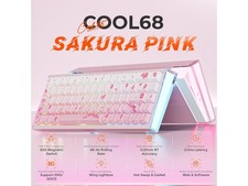 DAREU COOL68 65% Wired Gaming Keyboard, Rapid Trigger Magnetic Switch Keyboard picture