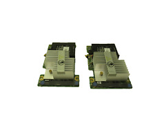 Lot of 2-Dell 0TY8F9 Perc 1GB Mini Mono 6Gbs RAID Controller W/070K80 Battery picture