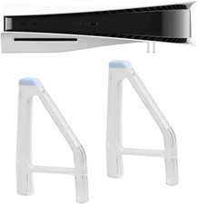 2/4x Horizontal Stand for PS5 Slim Console Replacement Feet Bracket Holder Base picture