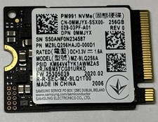 SAMSUNG PM991 256GB M.2 NVME SSD DRIVE - BLACK picture