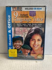 Instant Immersion Language Tutor (PC/Mac, 2001) CD-ROM – 9 Languages Euro Method picture