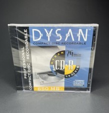 Dysan Professional CD-R Disc 74 Min 650MB Digital Recordable - New Sealed picture