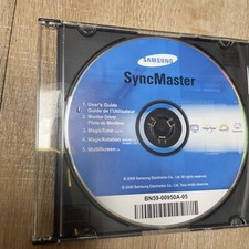 Samsung SyncMaster Monitor Drivers, Software and More 2009 Vintage Rare picture