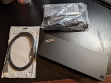 Lenovo ThinkPad Thunderbolt 3 Dock Gen 2 DK1841 03X7538 40AN w/135W Power Supply picture