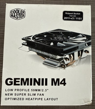 NEW Coolermaster Geminii M4 LGA 1151 Low Profile CPU Cooler picture