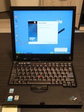 VINTAGE THINKPAD X61 TABLET 3GB RAM 240GB SSD OEM WINXP W/GOOD BATT CHARGER picture