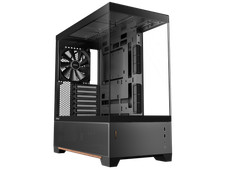 Antec C6 Wood Mid-Tower Case, Three-sided tempered glass, High Airflow, 3 PWM Fa picture
