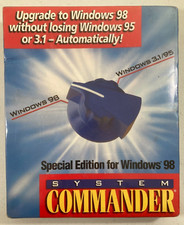 SYSTEM COMMANDER Special Edition for Windows 98 Upgrade from Win 95 3.1 NEW NOS picture