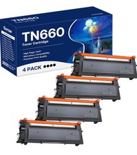 Gotoby TN660 Toner Cartridge Replacement Compatible for Brother printer 4 pack picture