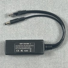 POE Texas GAF-12V12W 12V Splitter Gigabit 802.3af 1A picture