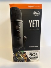Logitech for Creators Blue Yeti Black Premium Multi-Pattern USB Microphone New picture