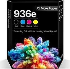 936e 936 Ink Cartridges OfficeJet 9125e 9120e 9135e Compatible for HP 936e picture