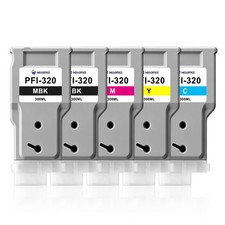 PFI-320 Ink Set PFI-320MBK PFI-320BK PFI-320C PFI-320M PFI-320Y picture