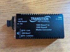 Transition Networks 1000Base-T to 1000Base-X Media Converter picture