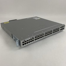 Cisco Catalyst WS-C3850-48U-S V06 48 Port Switch Tested w/C3850-NM-2-10G 1x PSUs picture