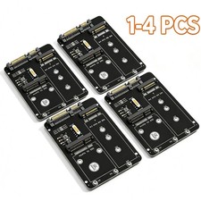 2.5 Inch SATA III to M.2 NGFF mSATA SSD Adapter Converter 6Gbps Plug and Play picture