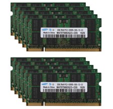 20GB SAMSUNG 2GB x10PCS 2RX8 PC2-5300S DDR2 667Mhz 200pin Laptop Memory RAM KITS picture