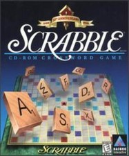 Scrabble PC MAC CD spell score points for word letters tile computer board game picture