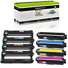 8PK TN221 & DR221 Toner & Drum Combo For Brother HL-3140CW MFC-9130CDW 9140CDW picture