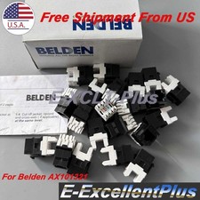 24PCS Belden AX101320 AX101321 Category6A 8Position Key Connect RJ45 Jack Module picture