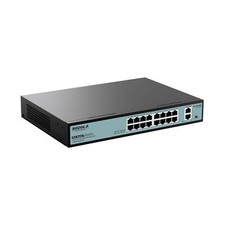 16 Port Gigabit PoE Switch 400W,2 Gigabit Uplink,802.3af/at,Port Isolation,Me... picture