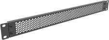 Jingchengmei 1U Hinged Perforated Blank Panel - Steel Rack Mount 1U, Black  picture