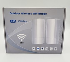 5.8GHz Outdoor Wireless Bridge Up To 3KM 12dBi High Gain Antenna 24v POE picture