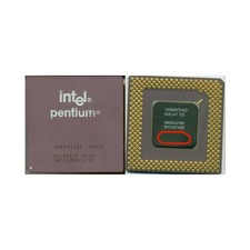 Intel Pentium 166 Mhz CPU Non-MMX A80502166 SY016 Socket 7 Processor picture