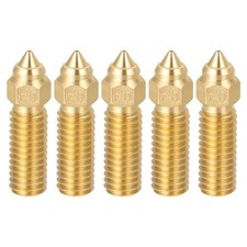 5 Pcs Brass Nozzles, 0.4mm M6 Thread for Carbon 3D Printers picture