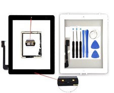 For iPad 3 A1416 A1403 A1430 Front Touch Screen Glass Lens Digitizer Replacement picture