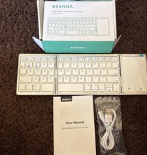 Seenda Foldable Bluetooth Keyboard with Touchpad picture