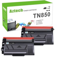 Aztech Compatible Toner Cartridge Replacement for Brother TN 850 TN850 TN-850... picture
