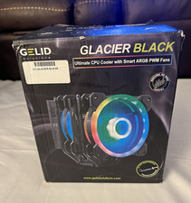 GELID Solutions Glacier Black 120mm Multicolor ARGB PWM CPU Fan Heatsink picture