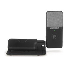 Samson Go Mic Video 1080P HD Webcam and Dual-Pattern USB Microphone (Black) picture