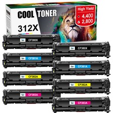 8PK CF380A Toner Cartridge Set for HP 312A LaserJet Pro MFP M476dn M476dw M476nw picture