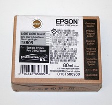 Exp 2024 Genuine Epson T5809 Light Light Black Ink 80ml for Stylus Pro 3800/3880 picture