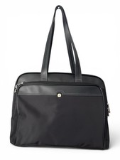Wegner Swiss Faux Leather Trim Briefcase Laptop Bag picture