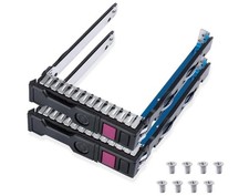 2-Pack  727695-001 Hard Drive Caddy 2.5
