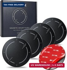 Starlink Mini/Gen 3 Adhesive Metal Plates for Magnetic Mount, 4-Pack | 3M VHB Ba picture