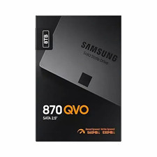 Brand New Sealed Samsung 870 QVO 8TB 2.5in SATA Internal SSD Black 560/530MB/s picture