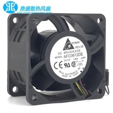 Delta AFC0612DE 6038 DC12V 1.80A 6CM 4-Wire Cooling Fan picture