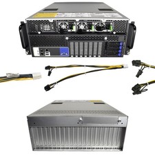 Gigabyte G431-MM1 Server AMD EPYC 7352 CPU 0GB PC4 RAM 10x Y-Power Cable Graphics picture