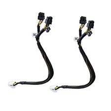 2PCS Power Adapter Splitter Cable For Dell PowerEdge T620 T630 T640 GPU USA picture