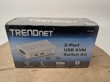 TRENDnet- TK-207K- 2-Port USB KVM Switch Kit- NEW SEALED NIB picture
